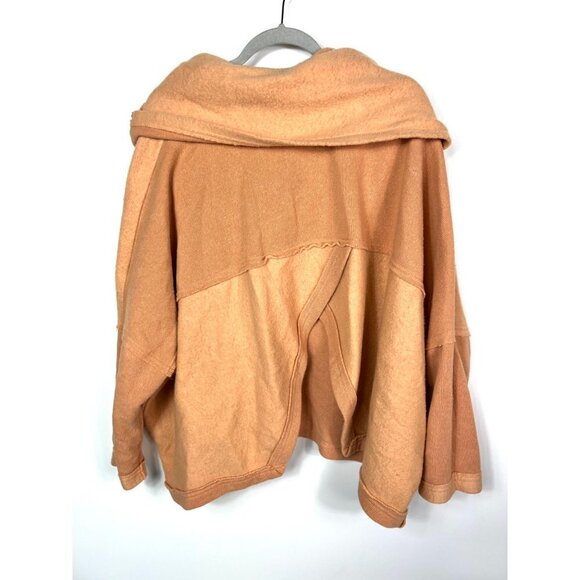 Free people cowl neck oversized sweater women’s size small boho - Picture 5 of 6